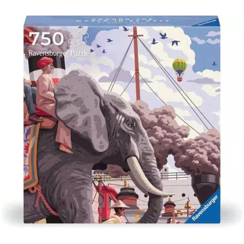 RAVENSBURG 750 PC AROUND THE WORLD IN 80 DAYS