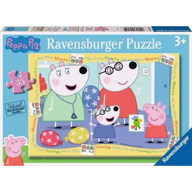 RAVENSBURG FLOOR PUZZLE PEPPA MEETS PENNY'S PARENTS