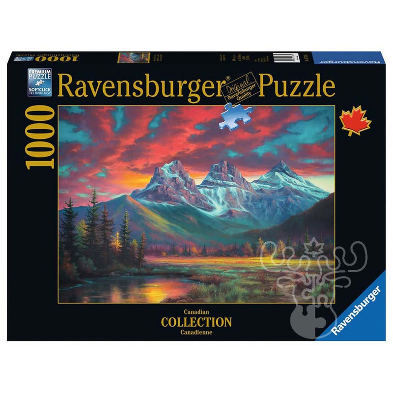 RAVENSBURGER 1000 PC ALBERTA'S THREE SISTERS