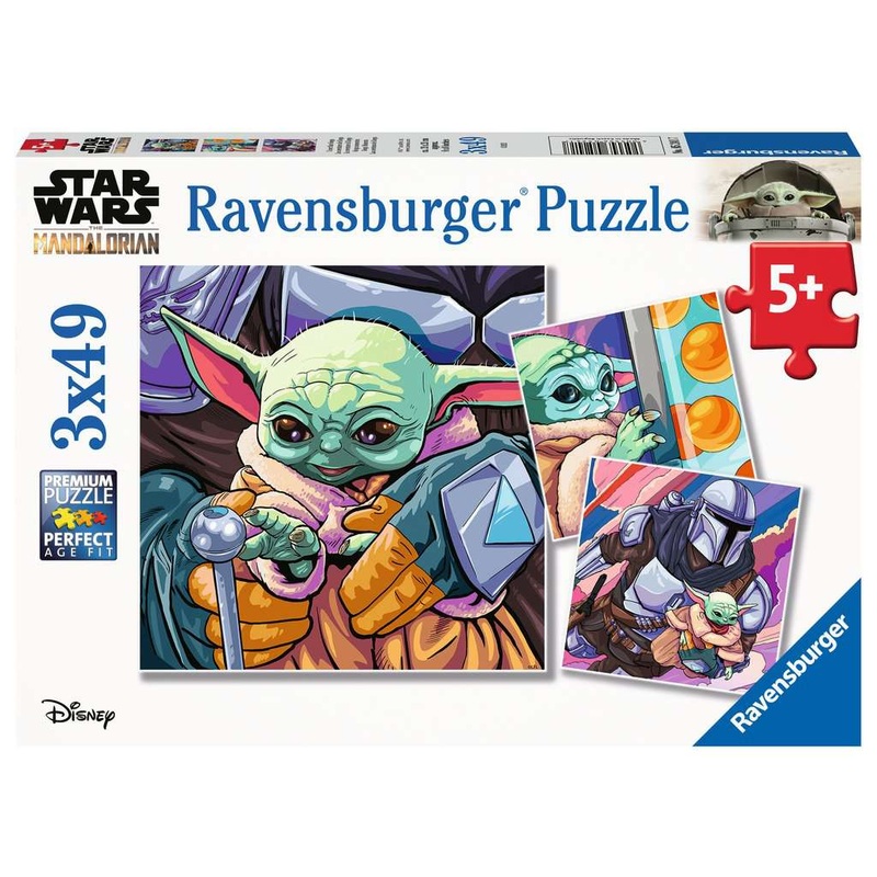 RAVENSBURGER 3X49 PC GROGU MOMENTS