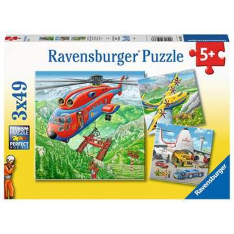 RAVENSBURGER ABOVE THE CLOUDS 3X49 PC