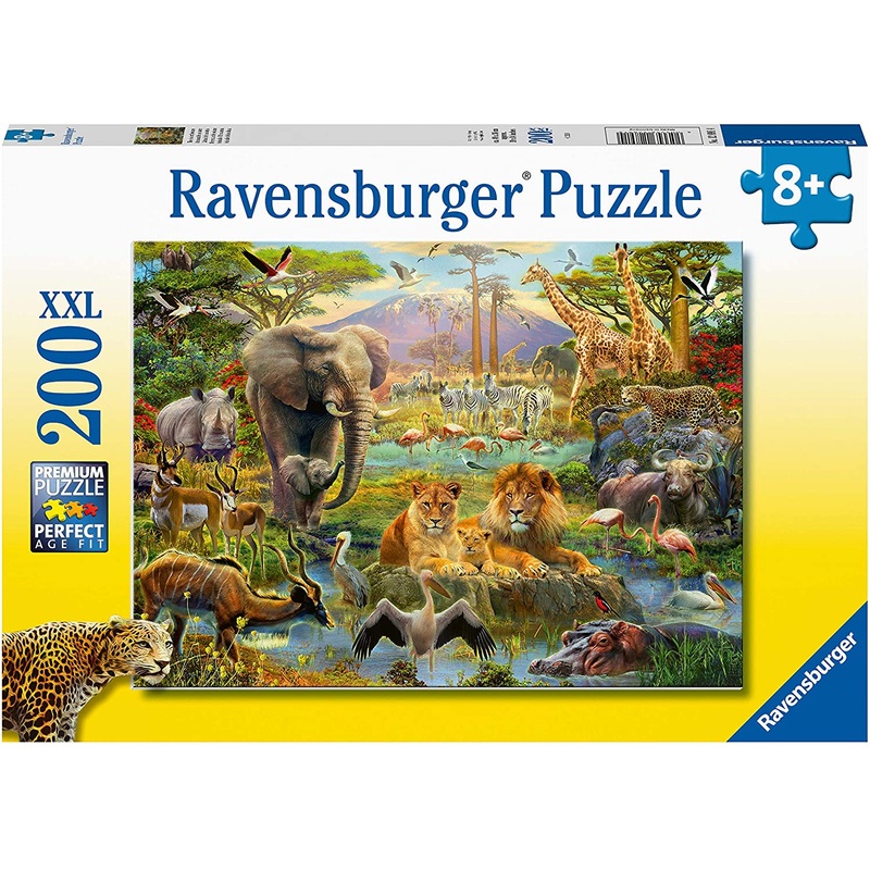 RAVENSBURGER ANIMALS OF THE SAVANNA 200 PC