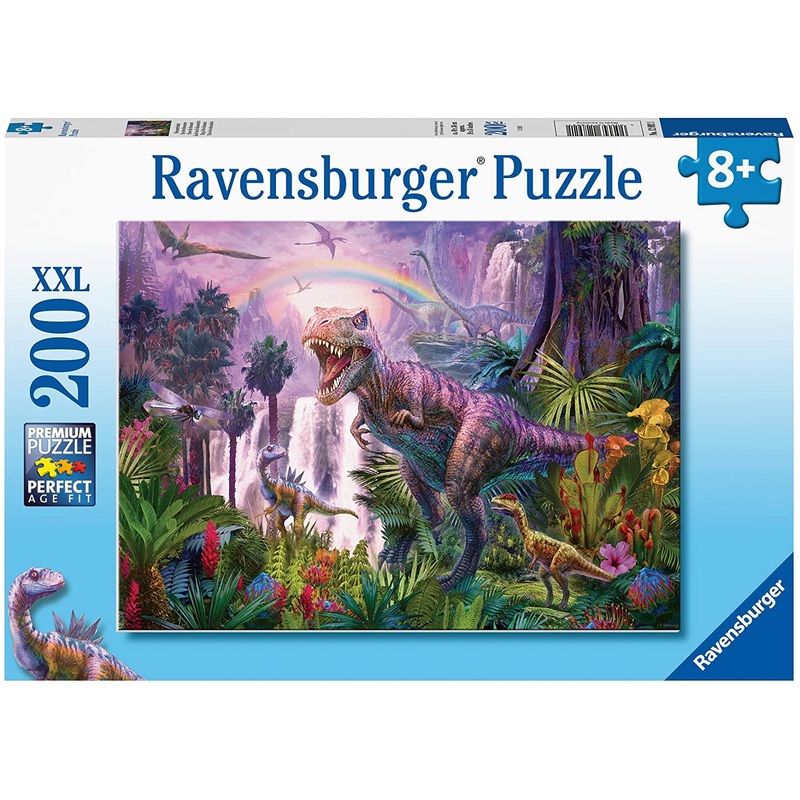 RAVENSBURGER KING OF THE DINOSAURS 200 PC