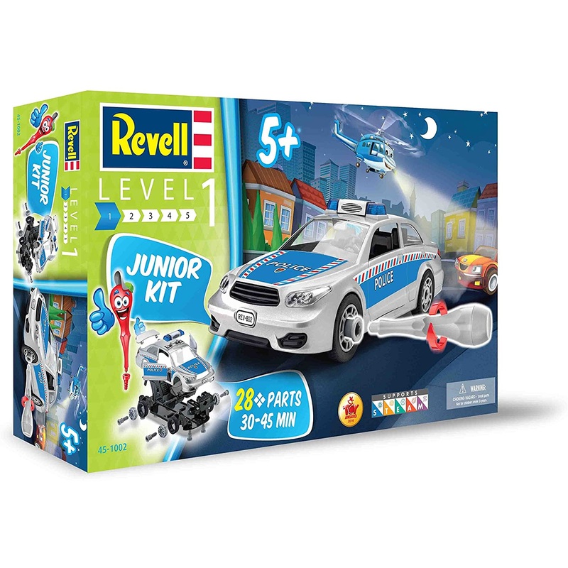 REVELL JUNIOR KIT POLICE CAR