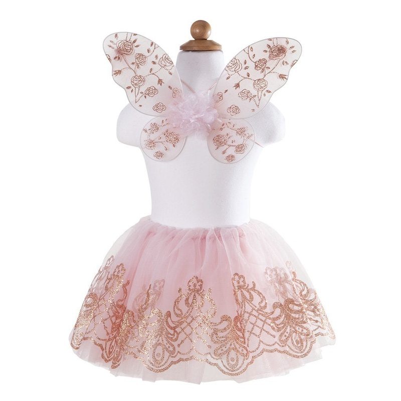 ROSE TUTU W/WINGS