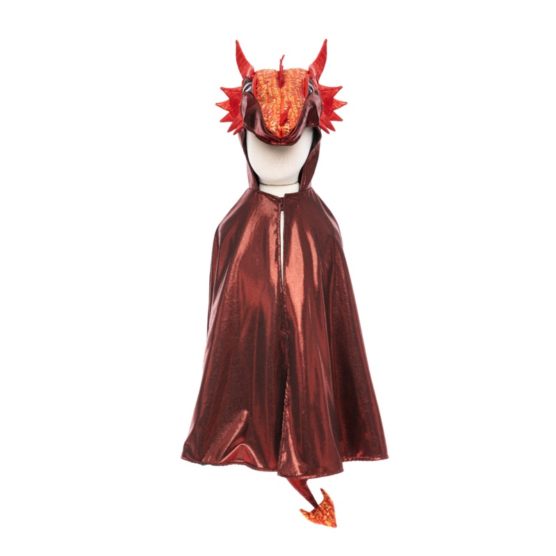 RUBY METALLIC DRAGON CAPE 5-6