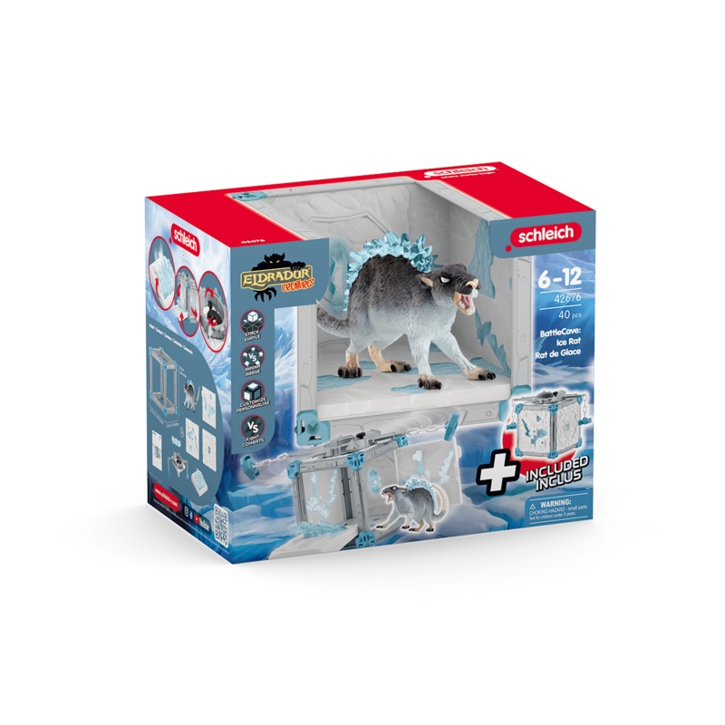SCHLEICH BATTLECAVE ICE RAT