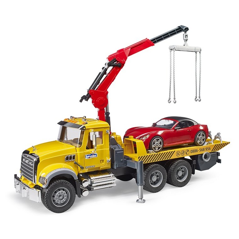 BRUDER MACK GRANITE TOW TRUCK