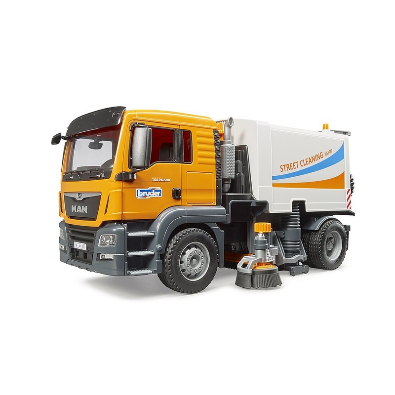 BRUDER MAN TGS STREET SWEEPER