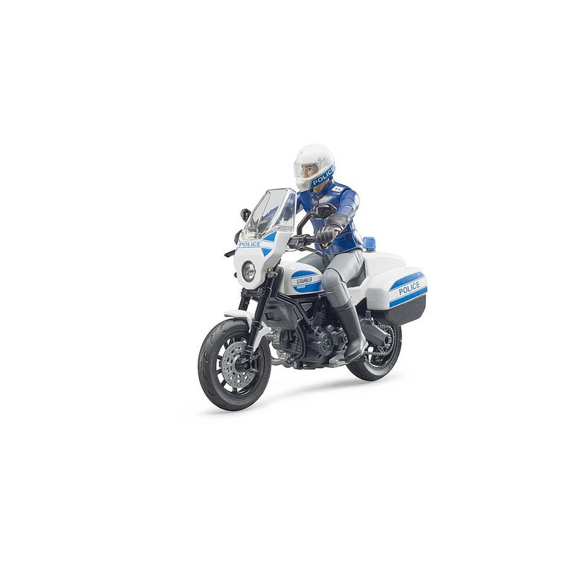BRUDER SCRAMBLER DUCATI POLICE MOTORCYCLE