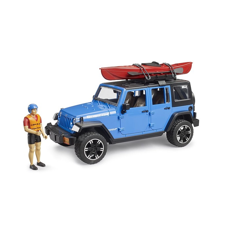 BRUDER WRANGLER RUBICON W/ KAYAK