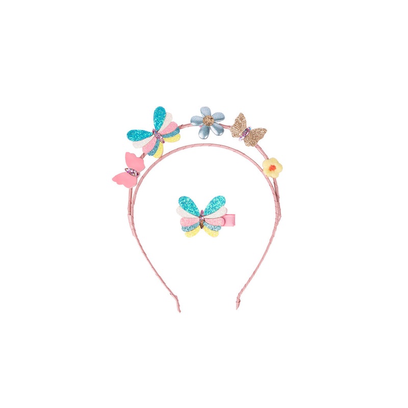 BUTTERFLIES FOR DAYS HEADBAND & CLIP
