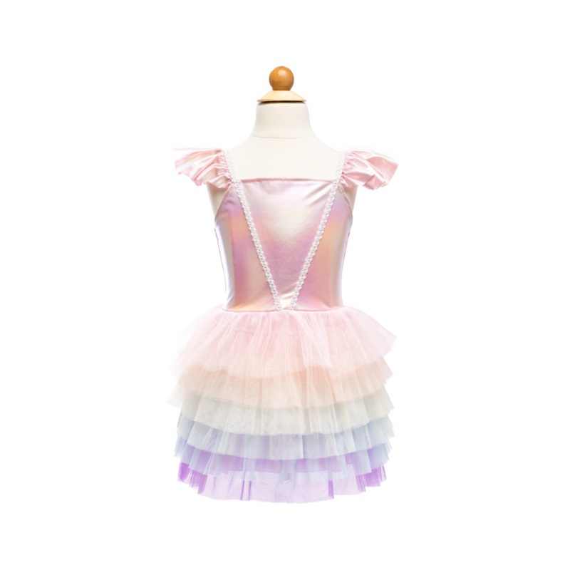 RAINBOW RUFFLE TUTU DRESS