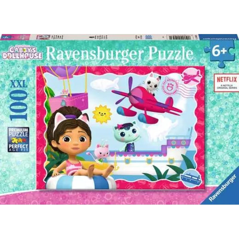 RAVENSBURG 100 PC GABBY'S DOLLHOUSE