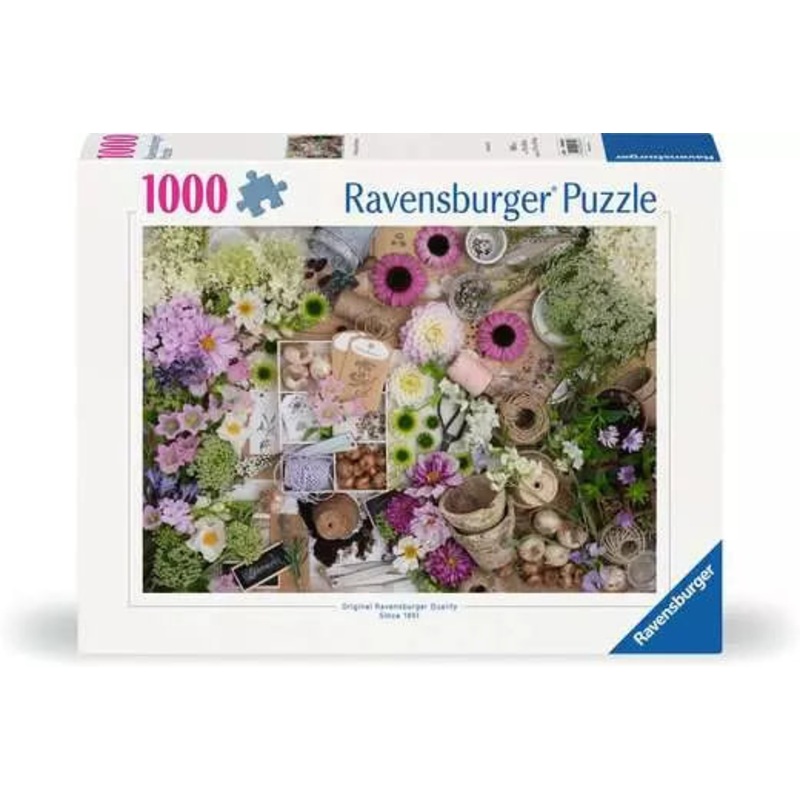 RAVENSBURG 1000 PC FOR THE LOVE OF FLOWERS