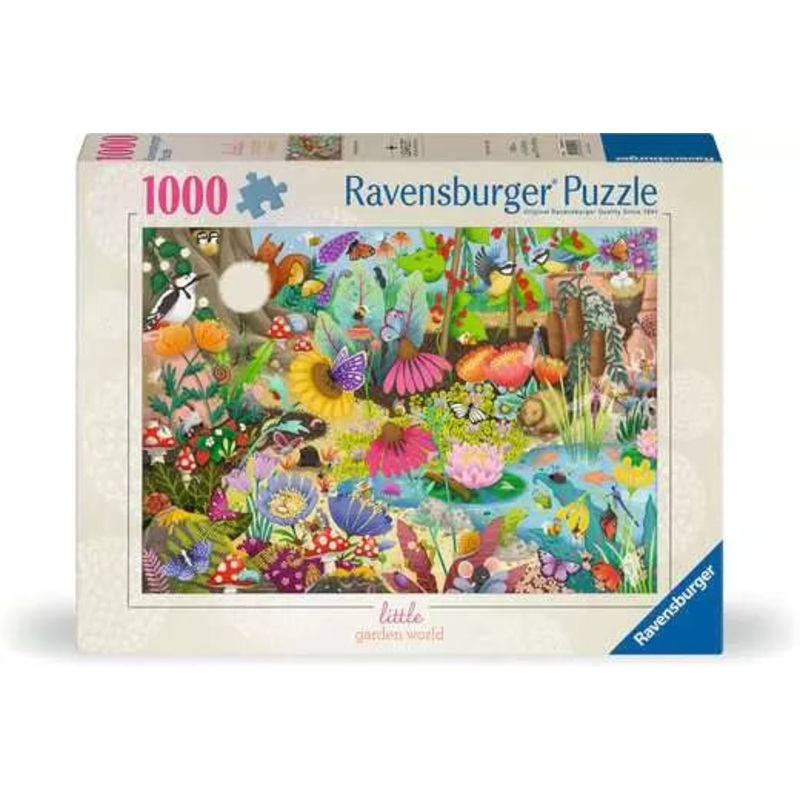 RAVENSBURG 1000 PC LITTLE GARDEN WORLD