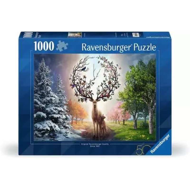 RAVENSBURG 1000 PC MAGICAL DEER