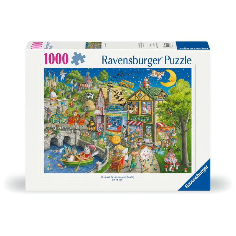 RAVENSBURG 1000 PC MOTHER GOOSEVILLE