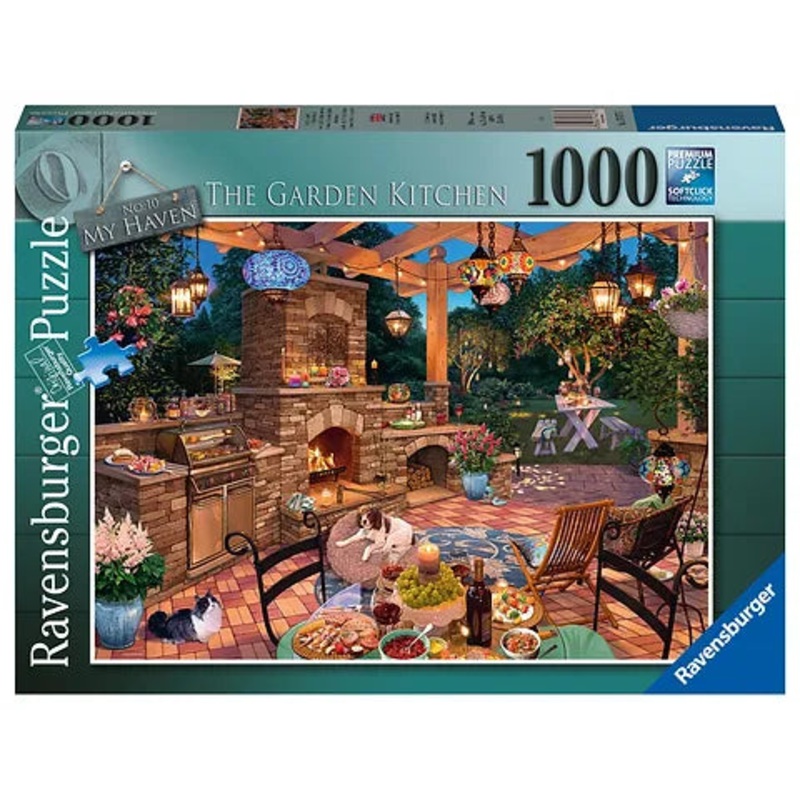 RAVENSBURG 1000 PC THE GARDEN KITCHEN