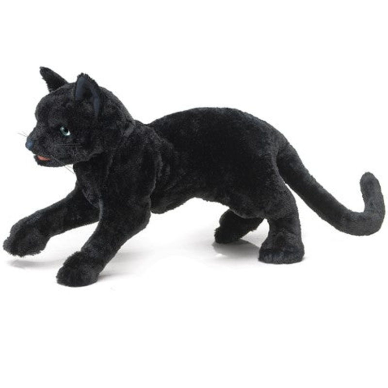 BLACK CAT PUPPET
