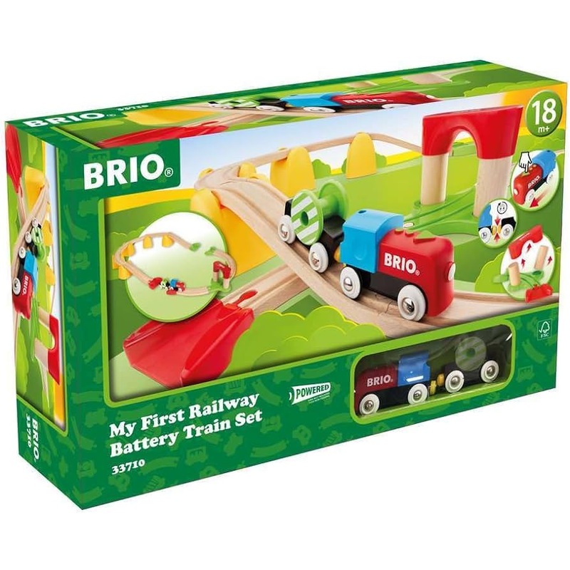 BRIO MY FIRST RAILWAY B/O TRAIN SET