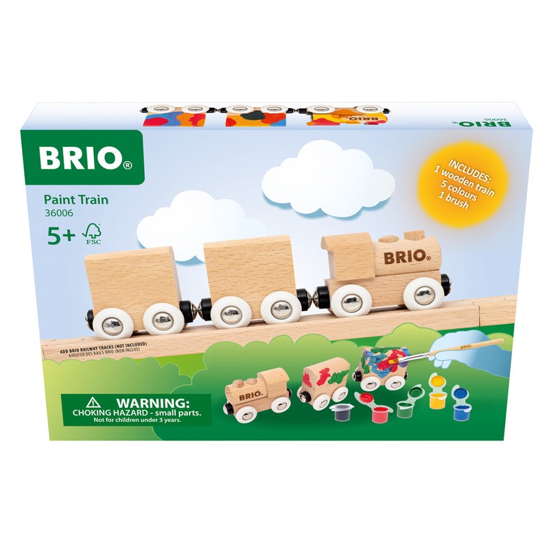 BRIO PAINT TRAIN