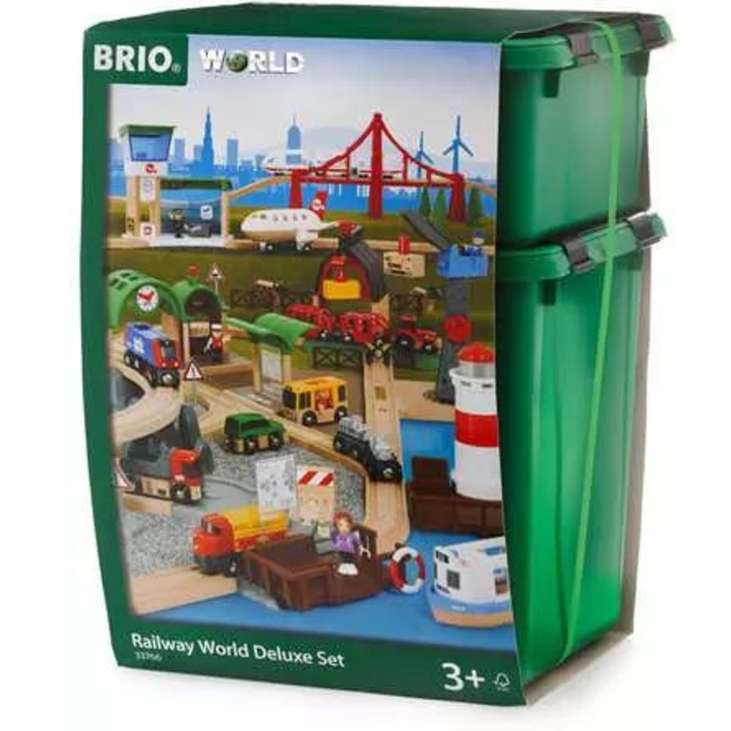 BRIO RAILWAY WORLD DELUXE SET