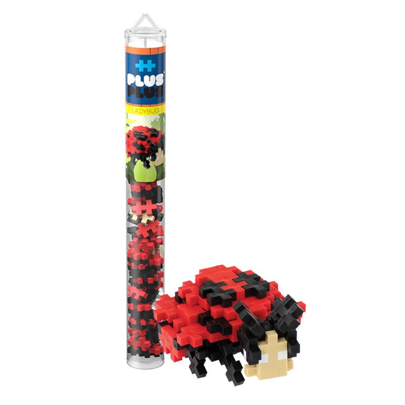 PLUS-PLUS TUBE LADYBUG