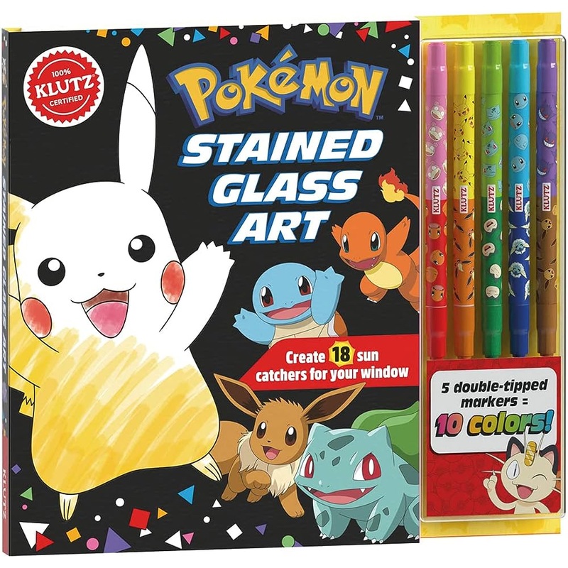 POKEMON STAINED GLASS ART