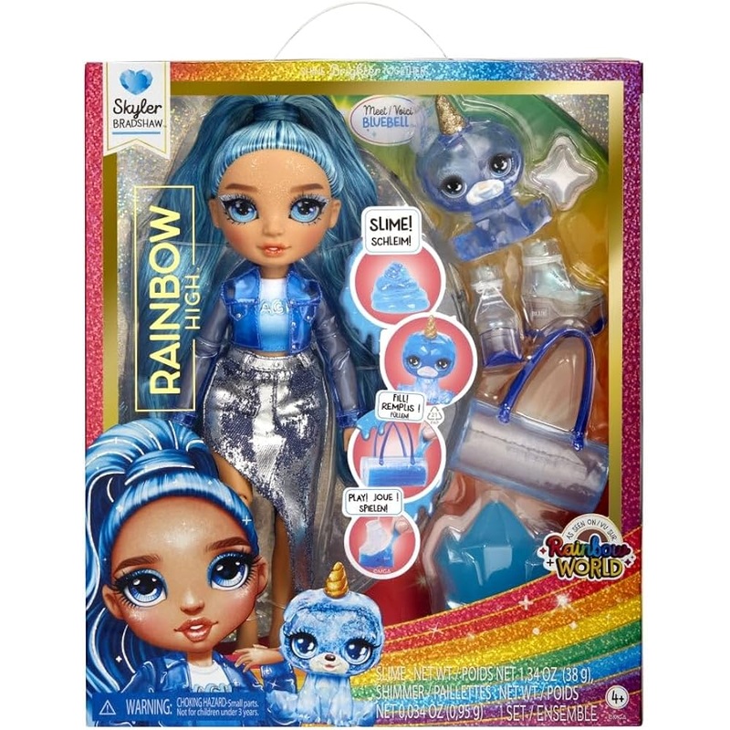 RAINBOW HIGH SLIME & ANIMAL-SKYLER