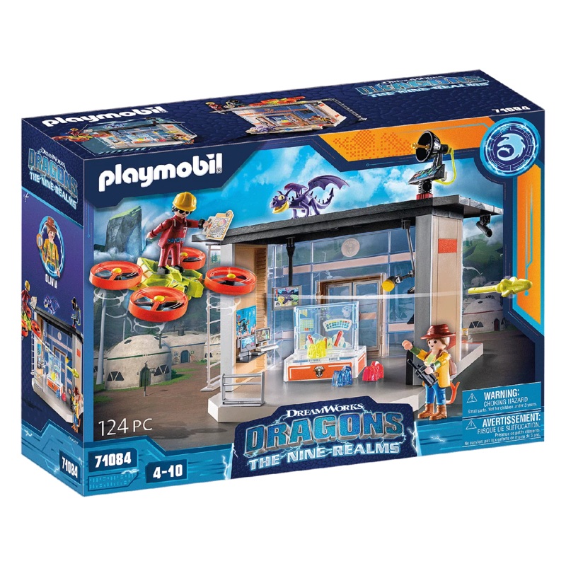 PLAYMOBIL DRAGONS ICARIS LAB