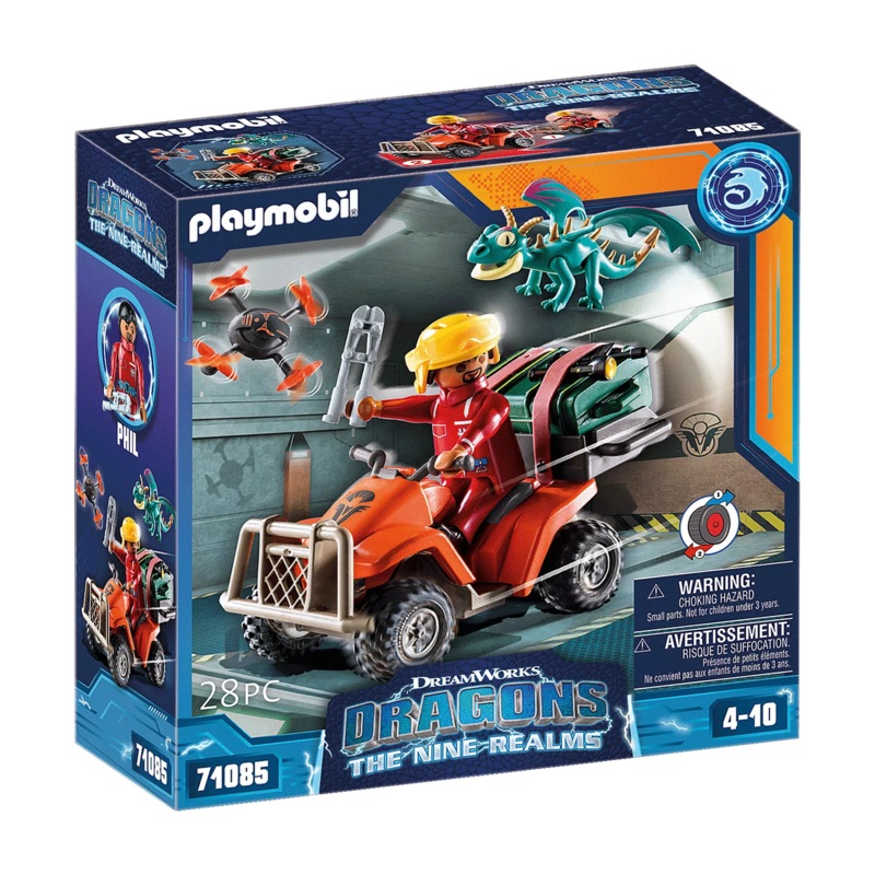 PLAYMOBIL DRAGONS ICARUS QUAD