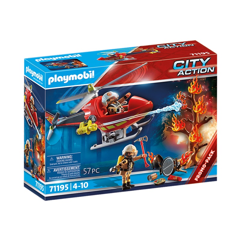 PLAYMOBIL FIRE RESCUE HELICOPTER