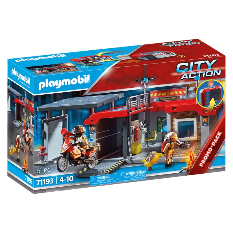 PLAYMOBIL FIRE STATION