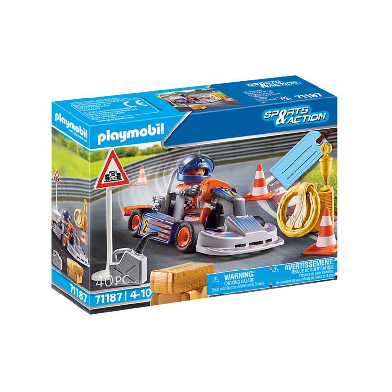 PLAYMOBIL GO-KART RACER