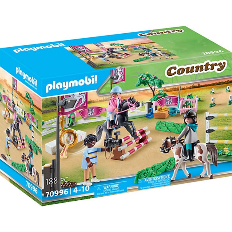 PLAYMOBIL HORSE RIDING TOURNAMENT