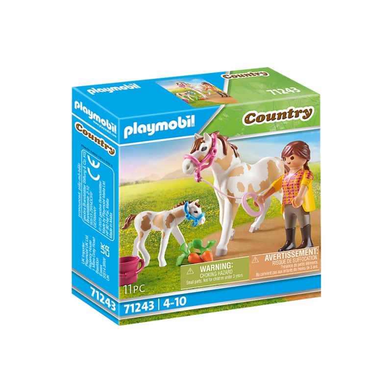 PLAYMOBIL HORSE WITH FOAL