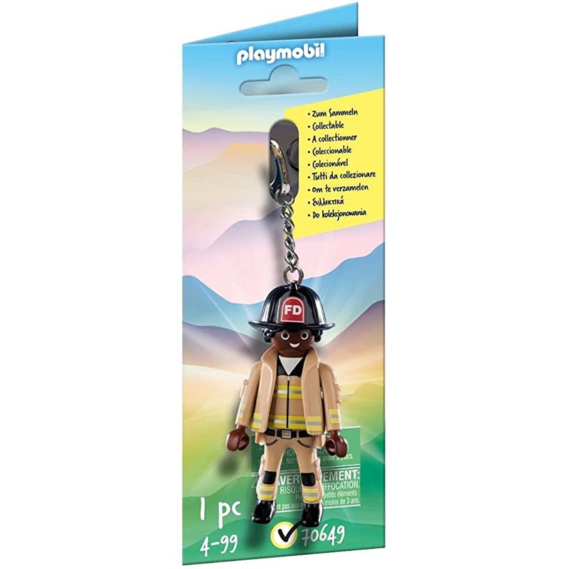 PLAYMOBIL KEYCHAIN FIREMAN