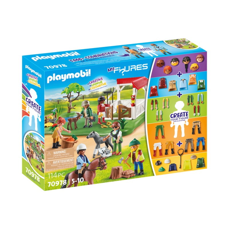PLAYMOBIL MY FIGURES: HORSE RANCH