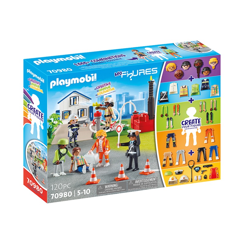 PLAYMOBIL MY FIGURES: RESCUE MISSION