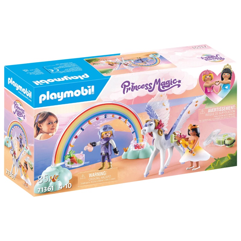 PLAYMOBIL PEGASUS W/ RAINBOW IN THE CLOUDS