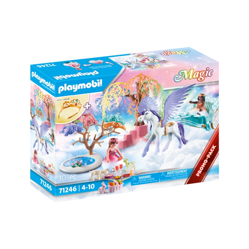 PLAYMOBIL PICNIC W/ PEGASUS CARRIAGE