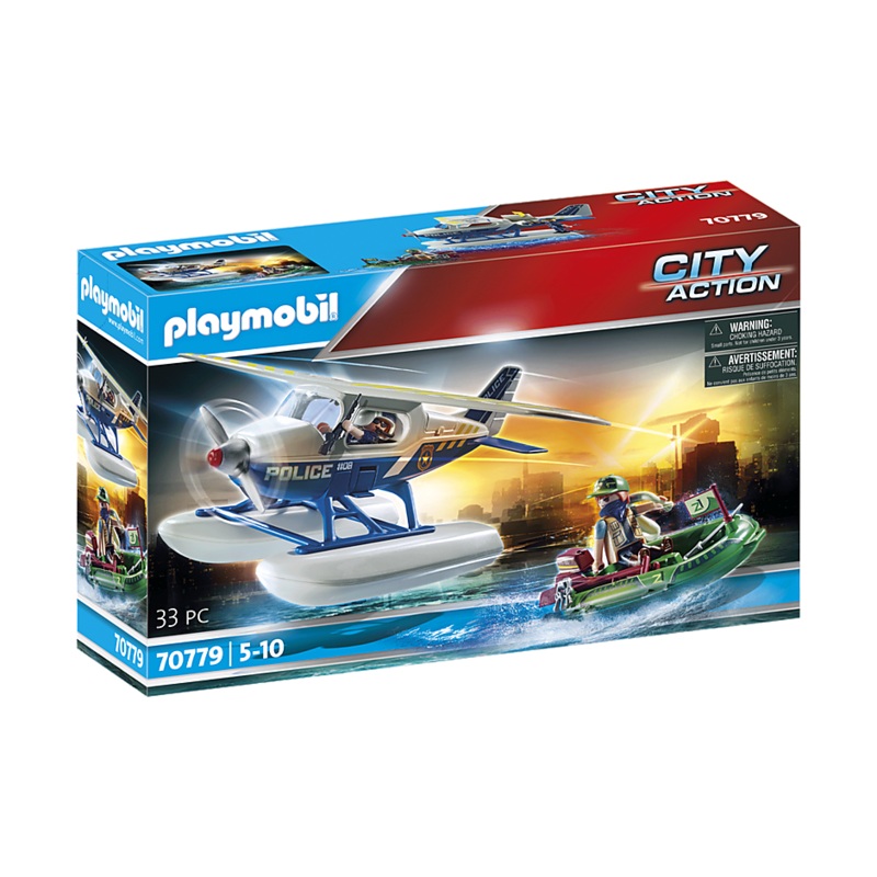 PLAYMOBIL POLICE SEAPLANE