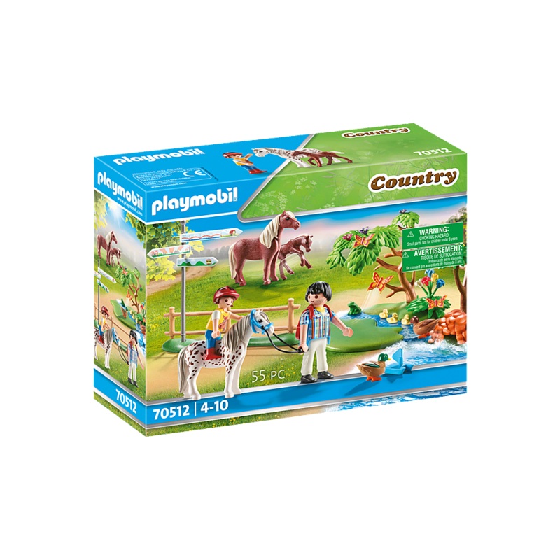 PLAYMOBIL PONY YARD 1 ADVENTURE PONY RIDE