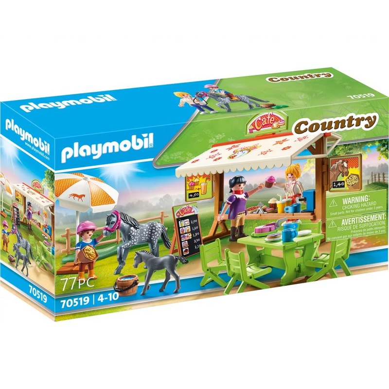 PLAYMOBIL PONY YARD 11 PONY CAFE