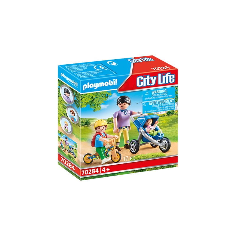 PLAYMOBIL PRESCHOOL MOTHER W/CHILDREN