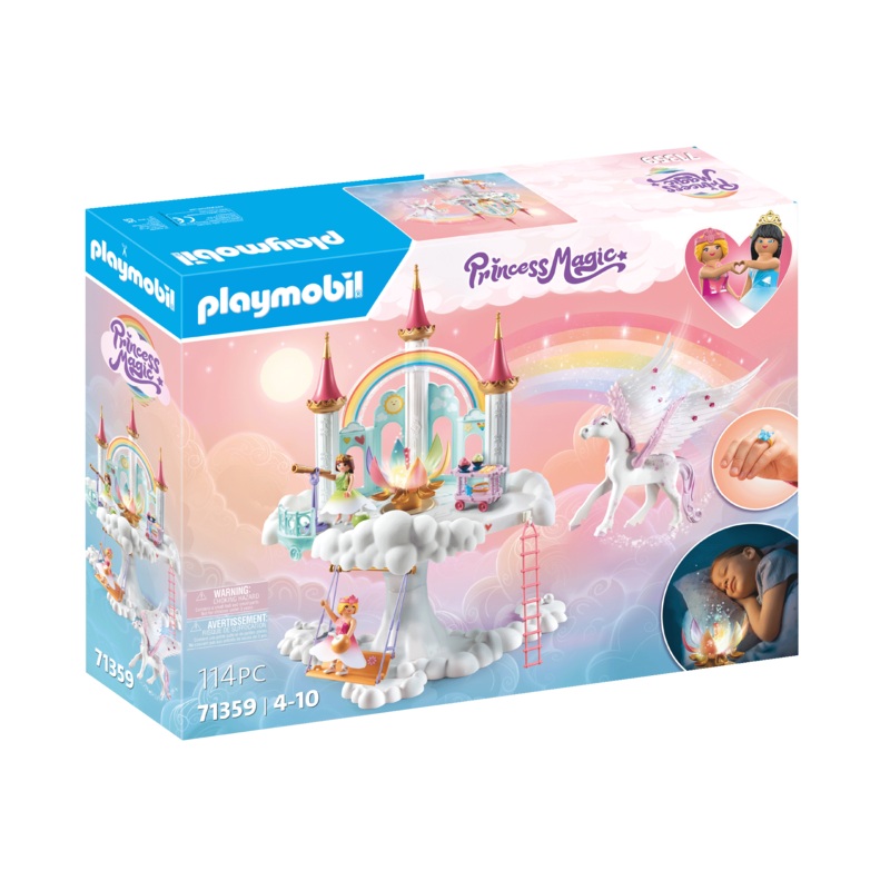 PLAYMOBIL RAINBOW CASTLE IN THE CLOUDS