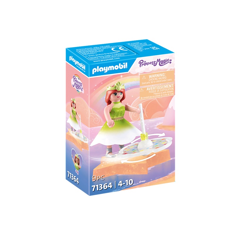 PLAYMOBIL RAINBOW SPINNING TOP W/ PRINCESS