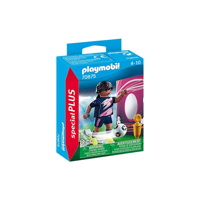 PLAYMOBIL SOCCER PLAYER W/GOAL