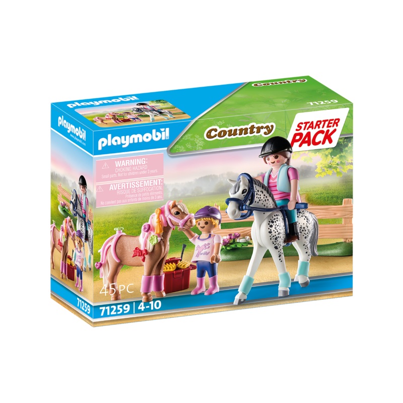 PLAYMOBIL STARTER PACK - HORSE FARM